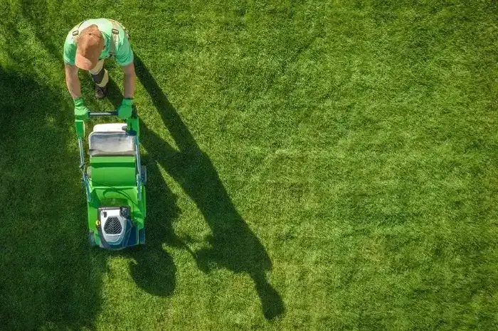 Can you mow wet grass Richmond, CA